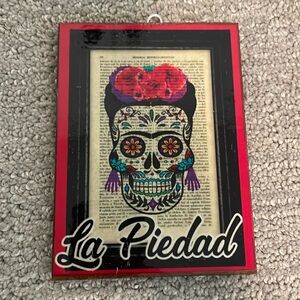 Frida skull/calavera small frame